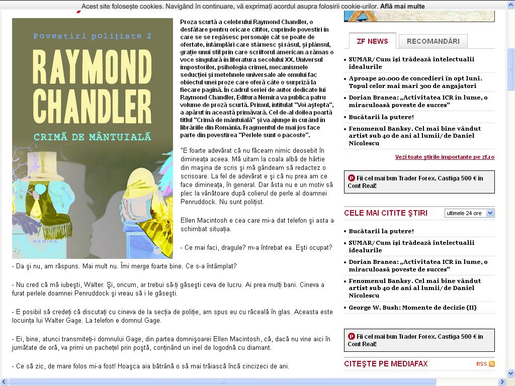 Raymond Chandler - Crima de mantuiala